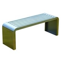 Ghế công viên inox không tựa 180cm (PTFI-1.8)
