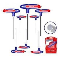 Bộ lục giác tay cầm chữ T 8 chiếc Emtop ETHW6061