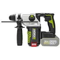 Máy khoan búa dùng pin 20V Worx WU389.4 (2 pin 5Ah, sạc)