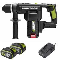 Máy khoan búa dùng pin 20V Worx WU399.3 (2 pin 5.0Ah, sạc)