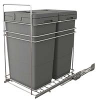 Thùng rác Hafele gắn cánh Viola 20 lít x 2 (503.48.505)
