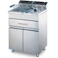 Bếp chiên nhúng điện đôi có chân Berjaya FSSDF12D