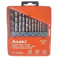 Bộ mũi khoan inox sắt Asaki AK-3570
