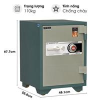 Két sắt chống cháy The One Hòa Phát KS110K1C1P