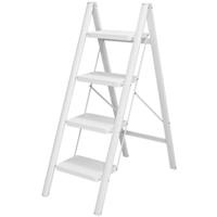 Thang ghế gấp gọn 4 bậc Fujihome SL104W (White)