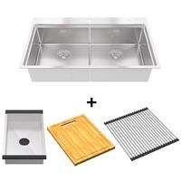 Combo chậu bếp Hafele 567.94.024 & phụ kiện (567.94.058)