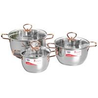 Bộ nồi inox 3 đáy Dura pro Sunhouse SHG306