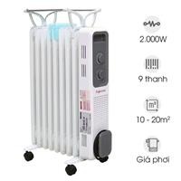 Máy sưởi dầu Fujihome OH849