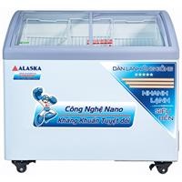 Tủ đông nắp kính cong Alaska KC-210C 300 lít