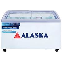 Tủ đông nắp kính cong Alaska KC-310 445 lít