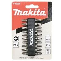 Bộ mũi vít 2 đầu Ph2 Makita B-90009