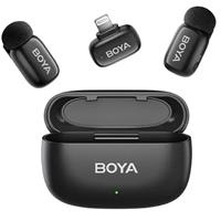Micro không dây Boya Mini-12 - Màu đen
