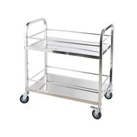 Xe đẩy inox 2 tầng D75 XDI75-2