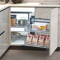 Kệ góc liên hoàn nan dẹt GrandX SUS304 XMC.45S