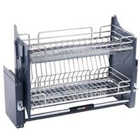 Giá bát đĩa nâng hạ GrandX nan Oval SUS304 XL.80M2