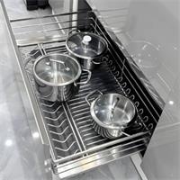 Giá xoong nồi GrandX nan Oval/SUS304 XP.80M