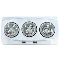 Đèn sưởi nhà tắm hồng ngoại Hans 3 bóng H3B