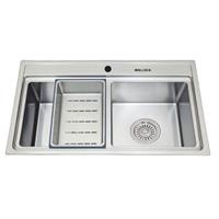 Bồn rửa chén Malloca MS 8812 inox 304
