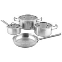 Bộ nồi chảo inox 4 món cao cấp Lumias Zenith 4Set