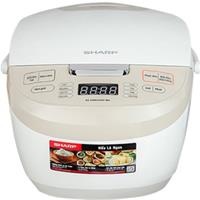 Nồi cơm điện tử Sharp 1.8 lít KS-COM191EV-WH
