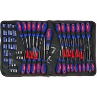 Bộ tua vít 130 chi tiết kèm túi đựng Workpro W000808