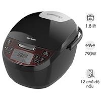 Nồi cơm điện tử Sharp KS-COM193EV-BK - 1.8 lít