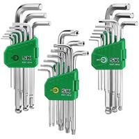 Bộ lục giác sao bi dài 27 chi tiết SK Tools SK01473