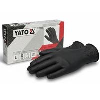 Găng tay cao su sửa xe nhám vân kim cương Yato YT 74742 (hộp 50 chiếc)