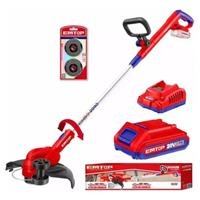 Máy cắt cỏ pin Emtop ELGT203285 (1 pin 2AH, sạc)