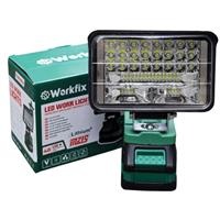 Thân đèn led 48 bóng chạy pin Workfix WF-L48 (chưa pin, sạc)