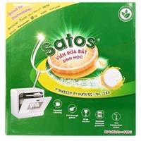 Viên rửa bát sinh học Satos hộp 80 viên