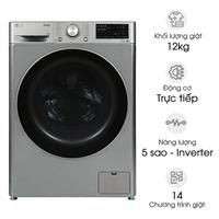 Máy giặt lồng ngang AI LG inverter 12kg FV1412S3PA