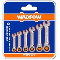 Bộ 6 cờ lê vòng miệng tự động Wadfow WSP6406