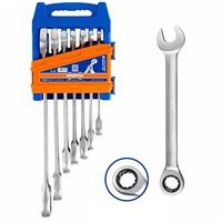 Bộ 7 cờ lê vòng miệng tự động Wadfow WSP4207