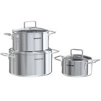 Bộ nồi inox 304 liền đáy Sunhouse Healthy SHG705