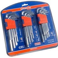 Bộ 27 chi tiết chìa lục giác Wadfow WHK5203
