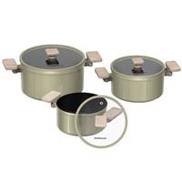 Bộ nồi full-induction Sunhouse Titanium Plasma ST2210P