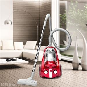 Máy hút bụi Tiross TS931 công suất hút 1600W ứng dụng hệ thống xoáy Cyclone 