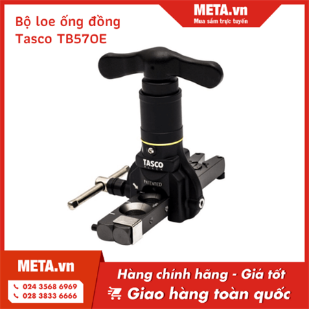Bộ loe ống đồng bằng máy bắt vít Tasco TB570E