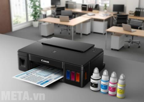Máy in màu cho hình ảnh sắc nét, màu sắc sống động