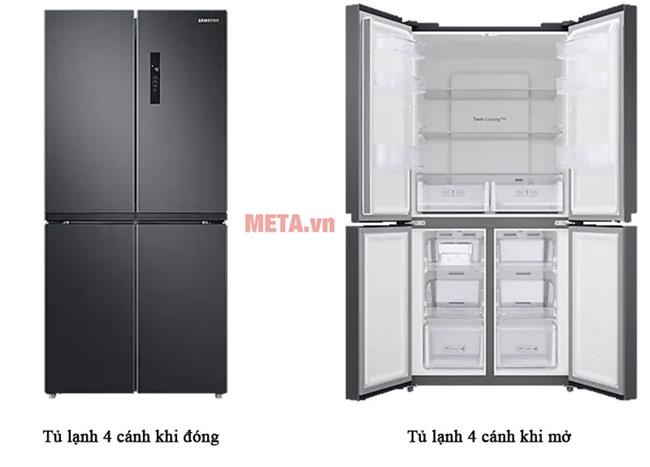Hình ảnh tủ lạnh 4 cánh