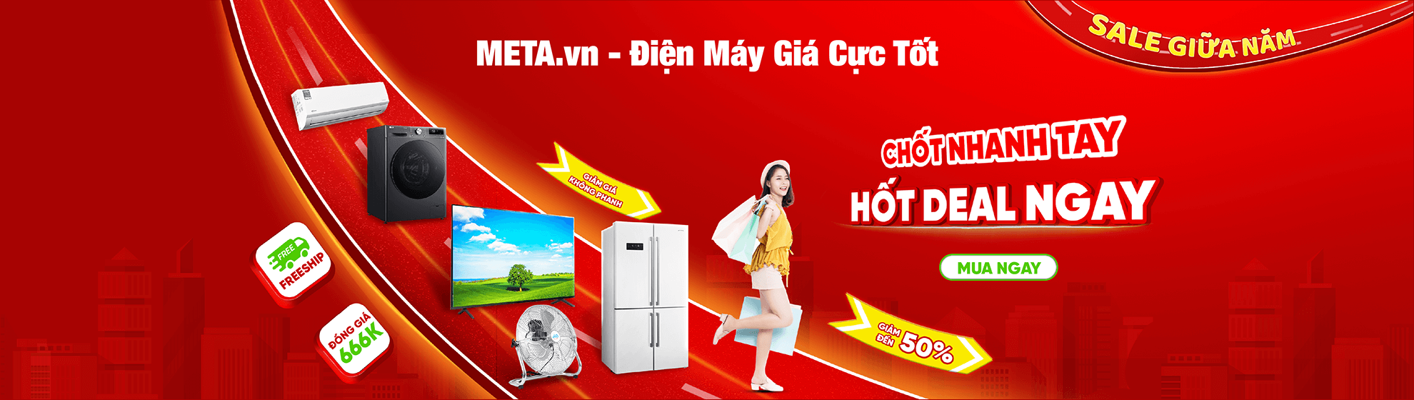 Sale giữa năm - Chốt nhanh tay