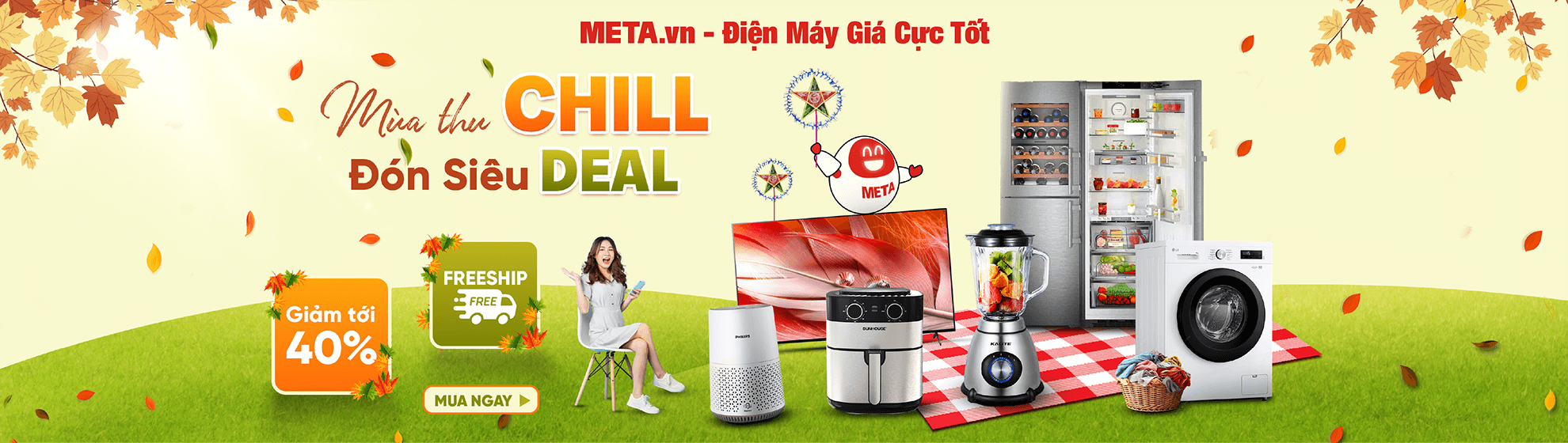 Mùa thu chill - Đón siêu Deal