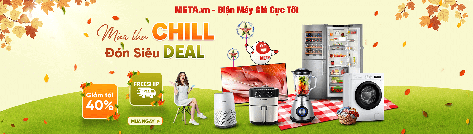Mùa thu chill - Đón siêu Deal