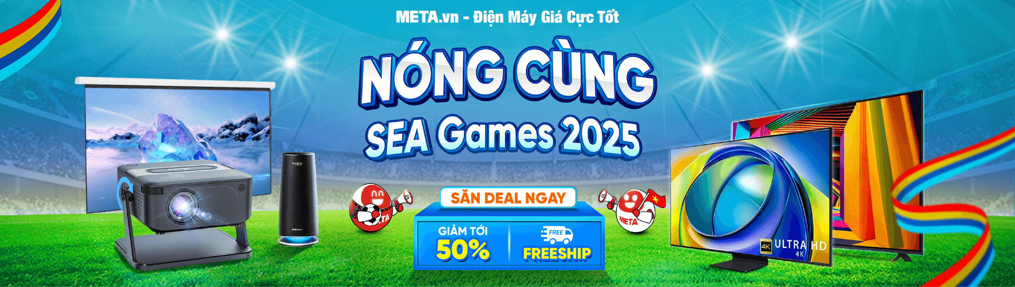 Nóng cùng SEA Games 2025