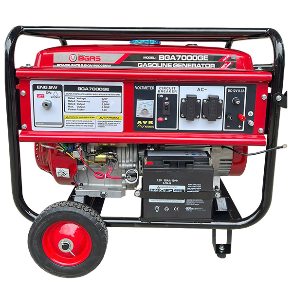 Máy phát điện chạy xăng Bgas BGA7000GE (5.5KW)
