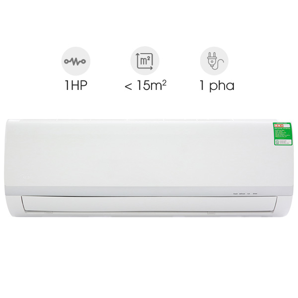 Điều hòa 1 chiều Midea 9.000 BTU MSAFII/MSAFIII-10CRN8