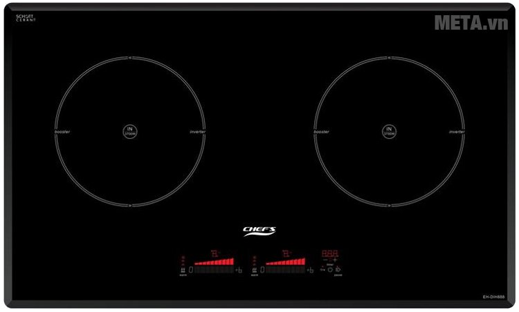 Bếp điện từ đôi Chef’s EH-DIH888