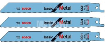 Bộ 5 lưỡi cưa kiếm sắt Bosch S922BF (2608656014)