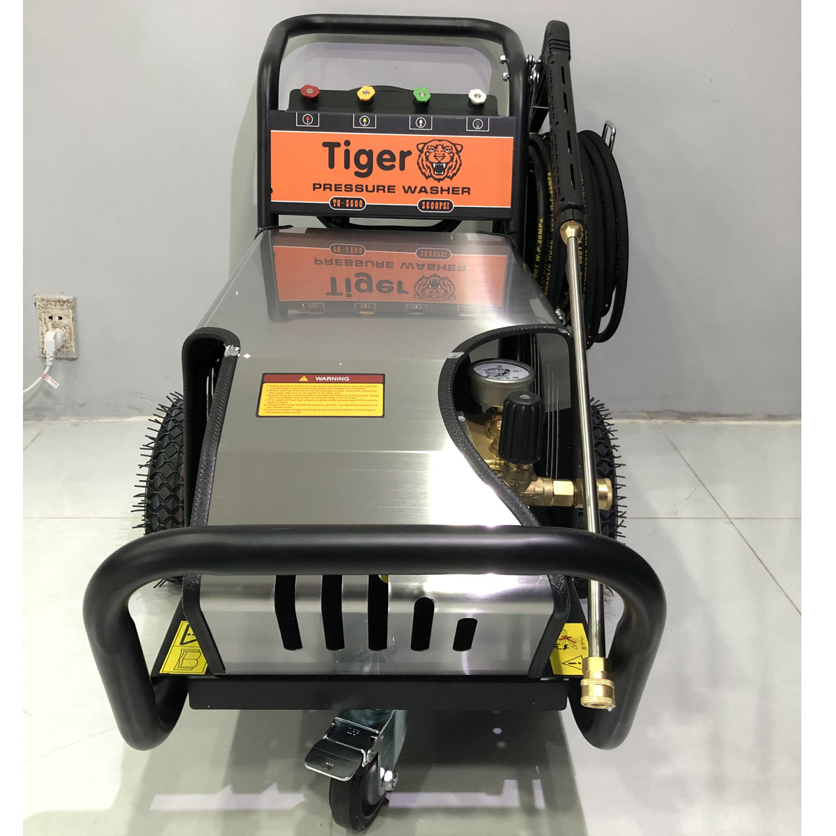 Máy phun xịt rửa xe cao áp Tiger UV-3600 7.5KW (36M7.5T4)